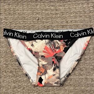 Calvin Klein Abstract Print Bikini Bottom